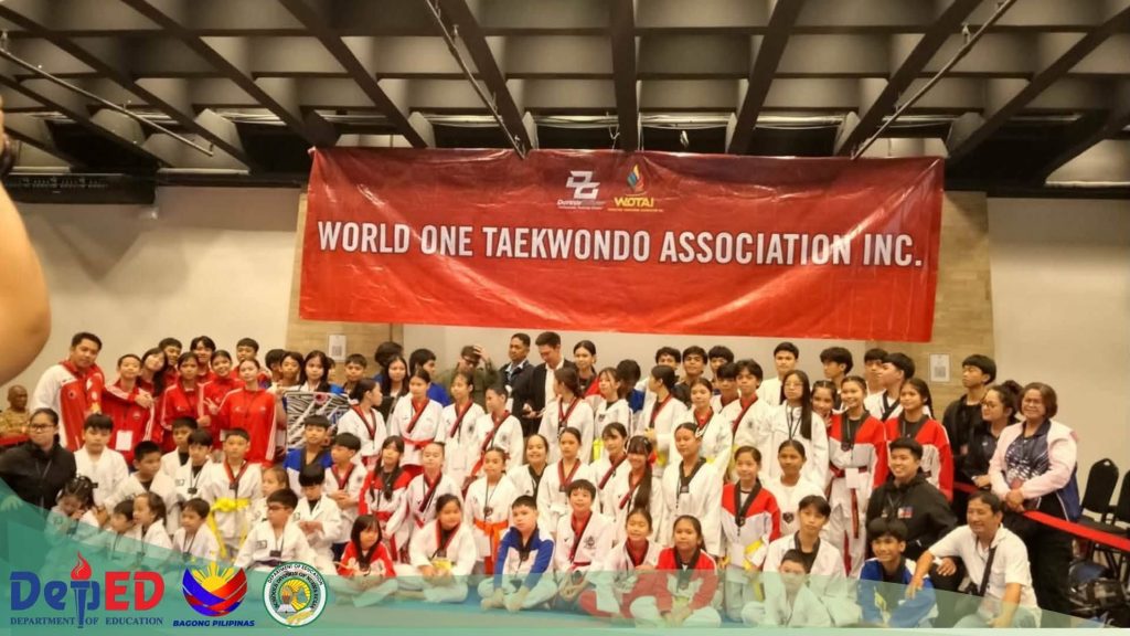 Learner-athletes of Exequiel R. Lina High School Bagged Multiple Medals at the 12th DG Taekwondo Championship